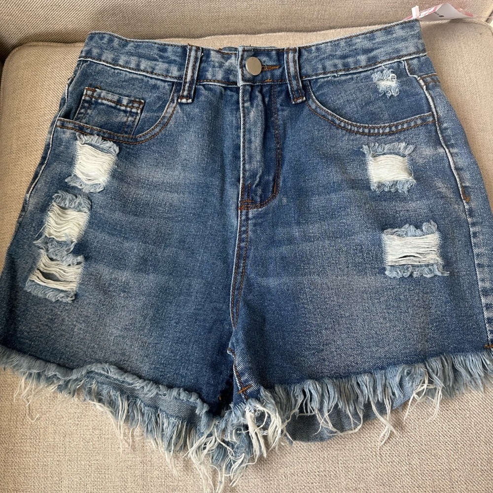 NWT ROMWE Jean Shorts Size XS/2